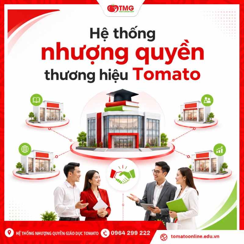 Hệ thống nhượng quyền thương hiệu Tomato