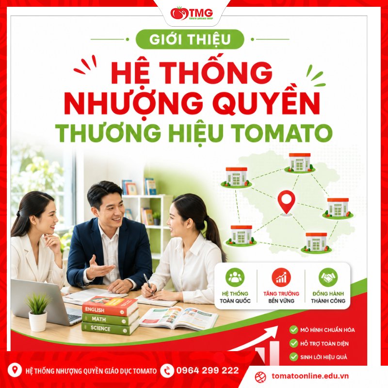 Giới thiệu Hệ thống nhượng quyền thương hiệu Tomato